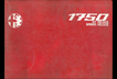 1600 Jr Zagato Owners Manual