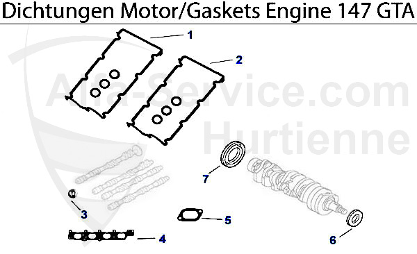 Dichtungen Motor