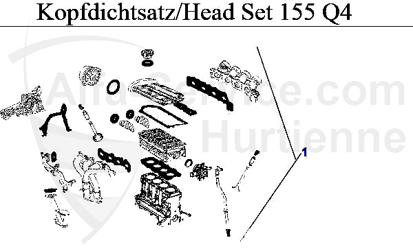 Kopfdichtsatz