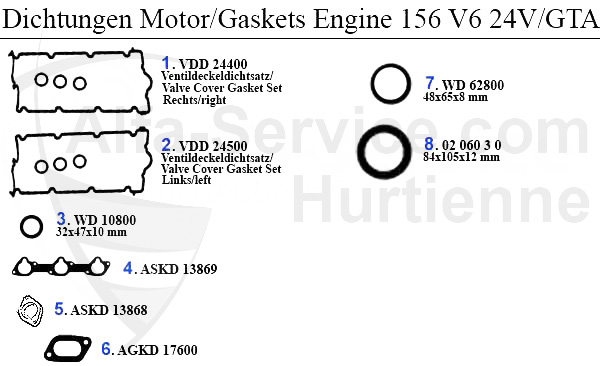 GASKETS ENGINE