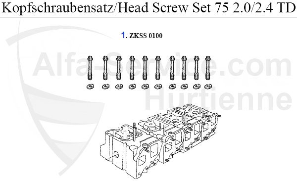 HEADSCREW SET