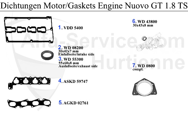 GASKETS ENGINE