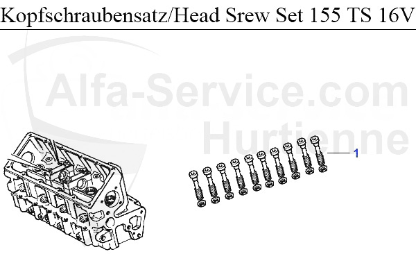 HEADSCREW SET