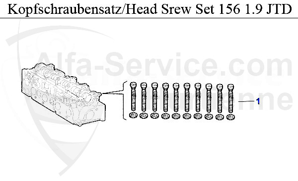 HEADSCREW SET