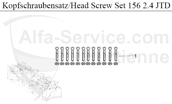 HEADSCREW SET
