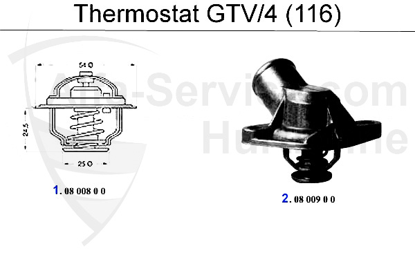 THERMOSTAT GTV/4