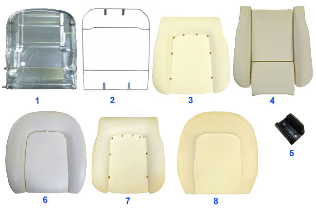 SEAT PAN/FOAM