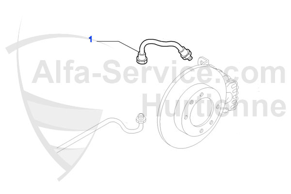 BRAKE HOSE REAR