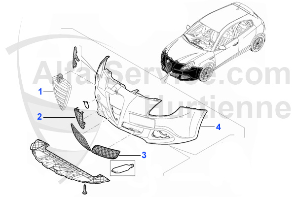 BUMPER/GRILLE/PANEL