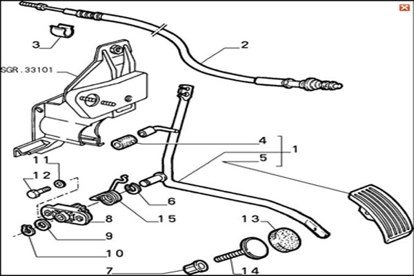 ACCELERATOR CABLE