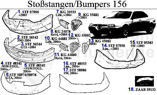 BUMPER/GRILLE/PANEL