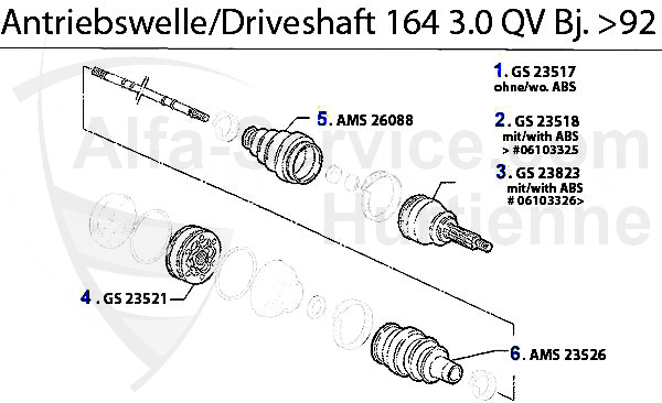 3.0 V6 QV Bj. >92