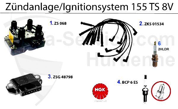 GNITION SYSTEM TS 8V