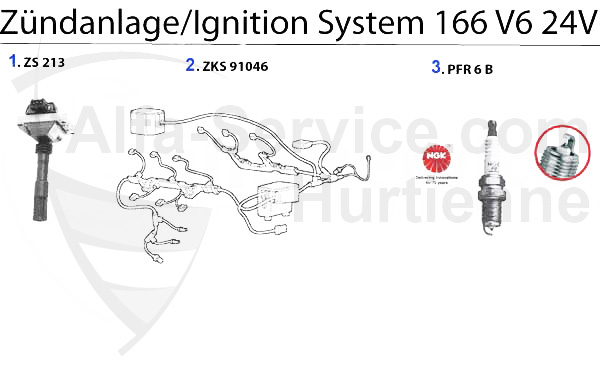 IGNITION SYSTEM V6 24V