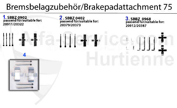 BRAKE PAD ATTACHMENT