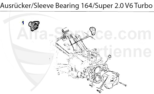 GUIDE BUSH f. SLEEVE BEARING 2.0 V6 Turb