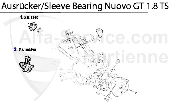 SLEEVE BEARING 1.8 TS