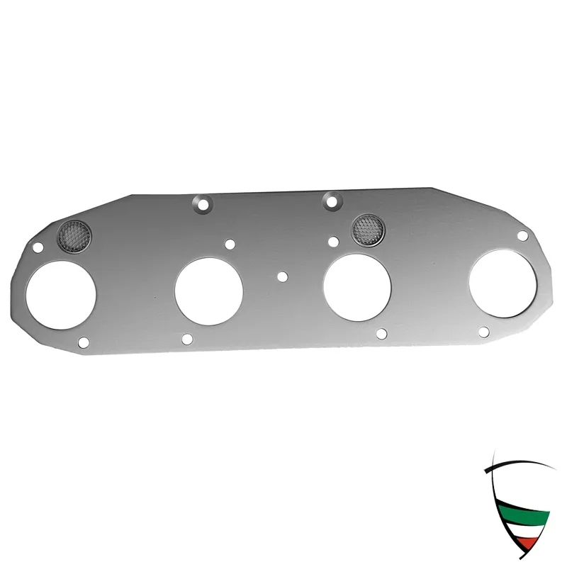 Aluminiumhalteplatte Vergaserstütze 40 mm