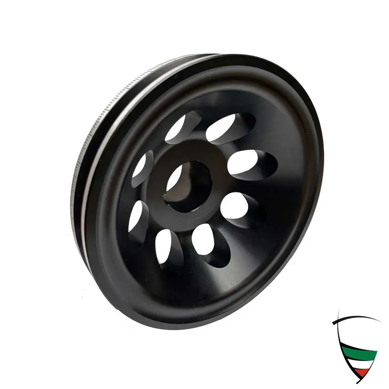 ALLOY PULLEY 1750-2000 105/115 125mm with 360 DEGREE SCALING, "MADE IN ITALY"