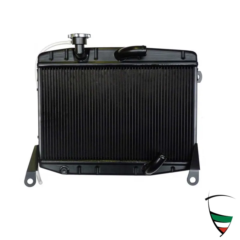 RADIATOR 1ST SERIES ALUMINIUM INCL. CAP BLACK