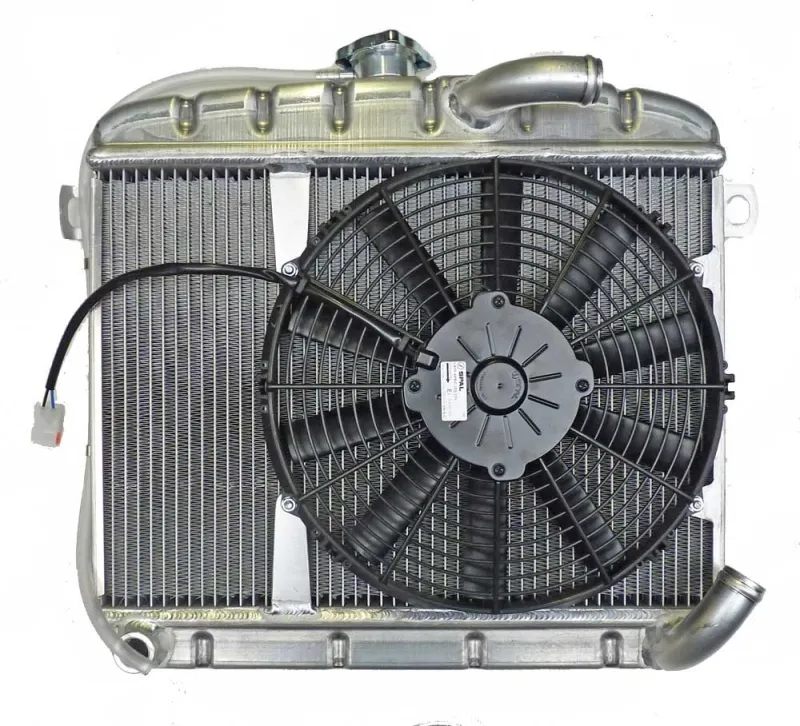 ALLUMINIUM RADIATOR GT 2.SERIES WITH BLOWER AND RADIATOR CAP