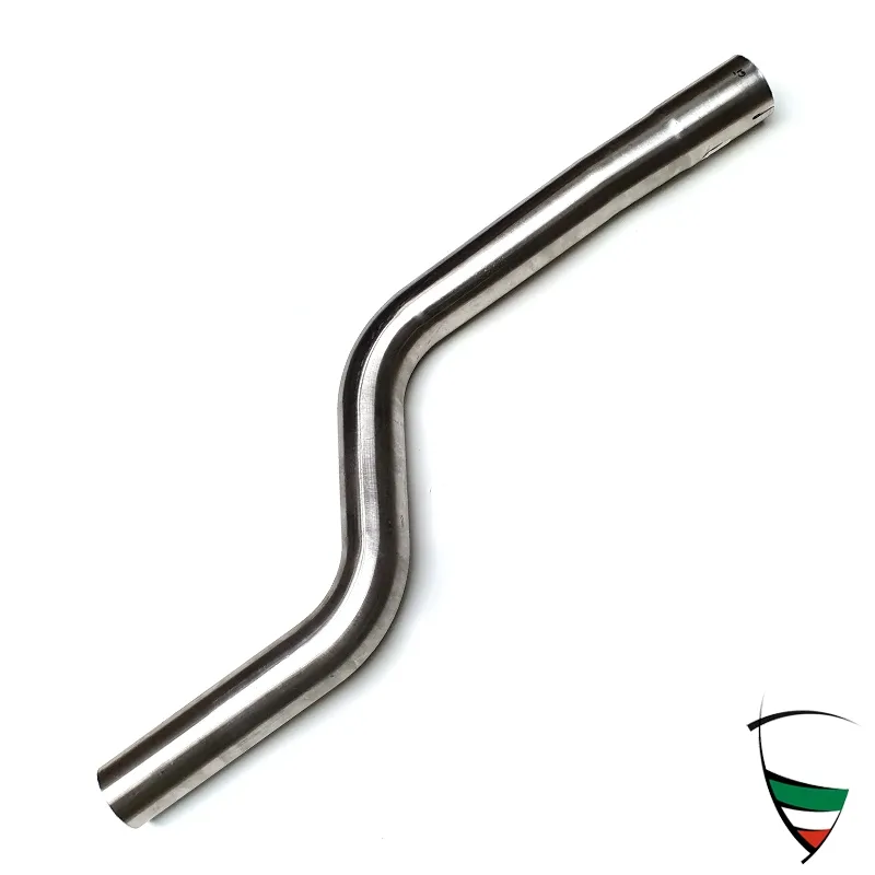 FRONT PIPE SPORT STAINLESS STEEL, REPLACES FRONT MUFFLER,FITS ALL 105/115 MODELS WITHOUT CAT. (MAY NEED MODIFICATION)