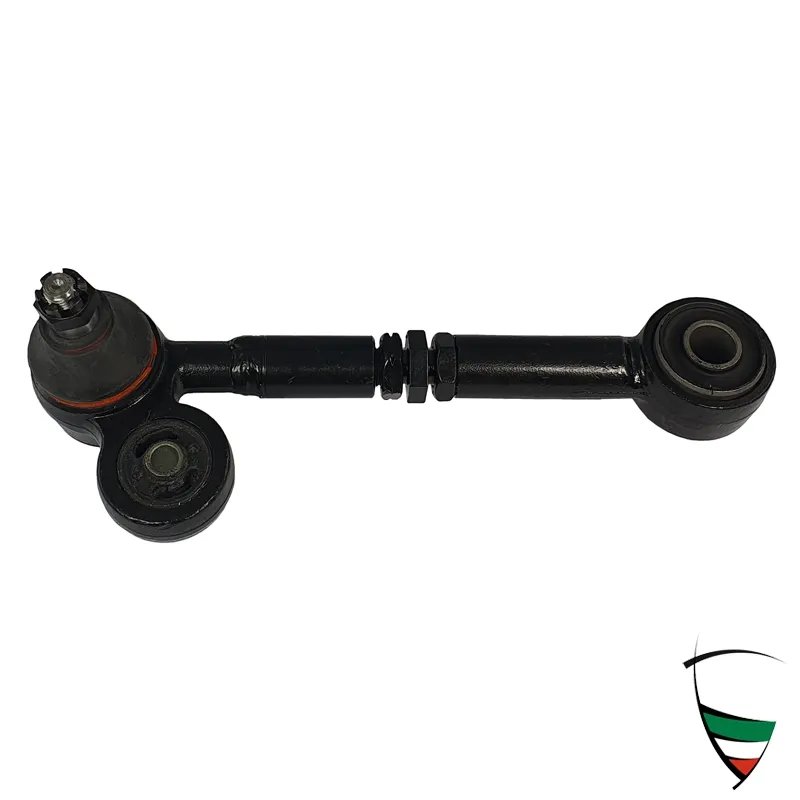 TOP SUSPENSION ARM left adjustable incl. bushings, -Made in Italy-