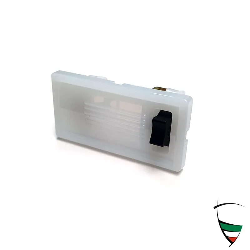 INTERIOR LAMP ALFETTA GTV (116) 2. SERIES MILK GLASS WITH SWITCH