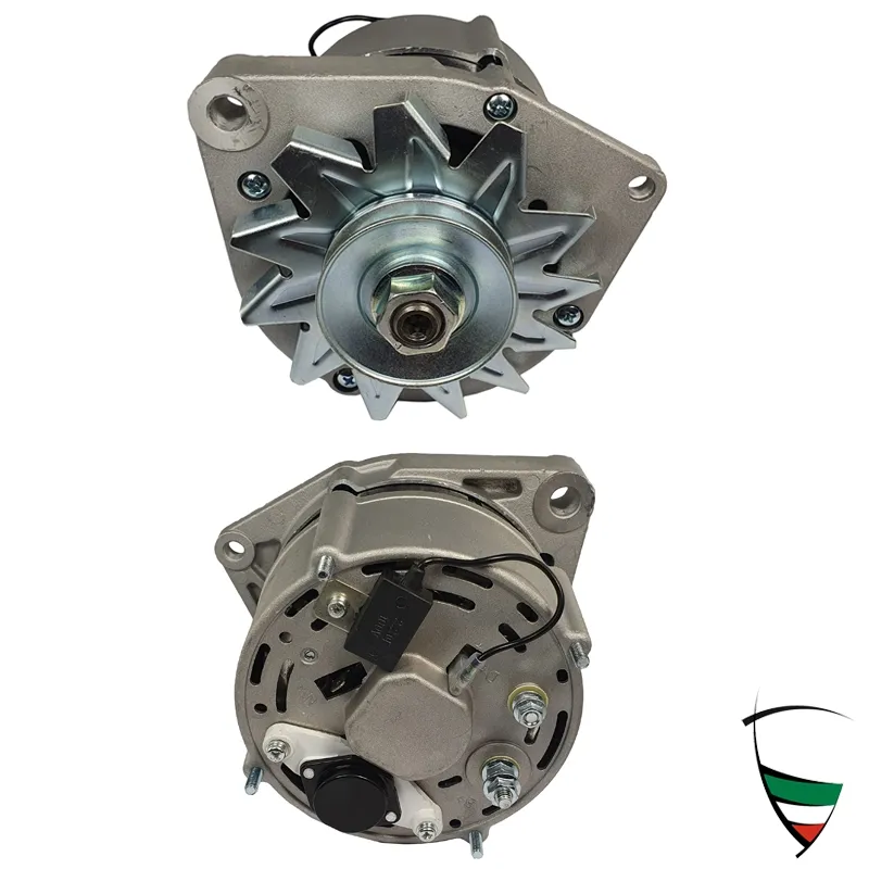 ALTERNATOR WITH REGULATOR NEW PART,NO DEPOSIT 55 AH SPIDER (115),75,90, ALFETTA,GIULIETTA,GTV (116),105 GT, GIULIA POSSIBLE