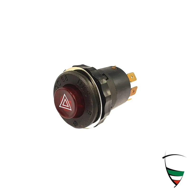 SWITCH FOR HAZARD WARNING LIGHT - round