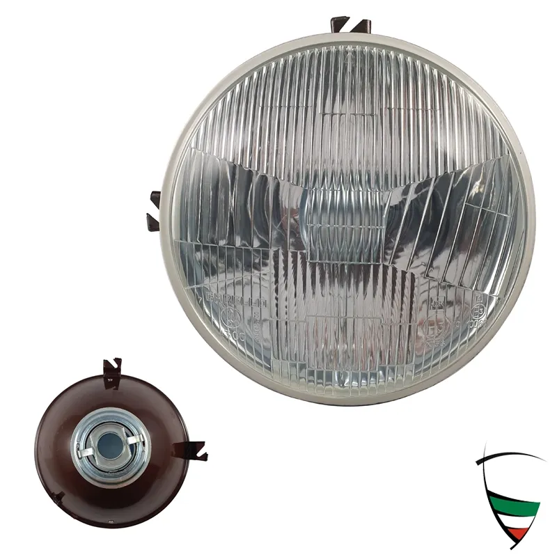 OUTER HEADLAMP H4 7" - GIULIA, BERLINA 1750 GT,-LHD- RIGHT SIDE TRAFFIC