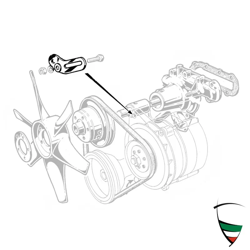 Alternator Tension Bracket 105/115