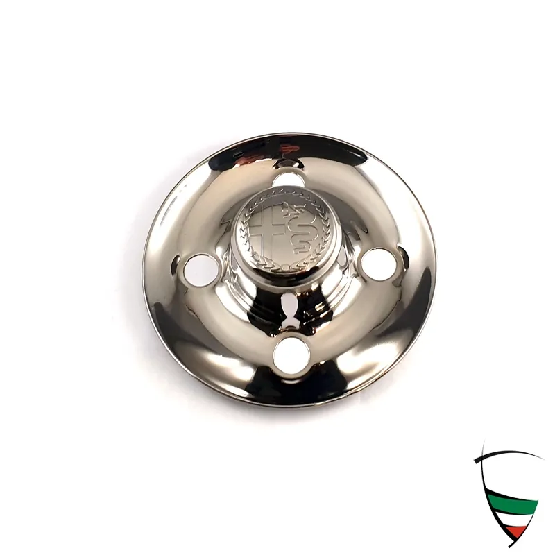 HUB CAP small, stamped emblem