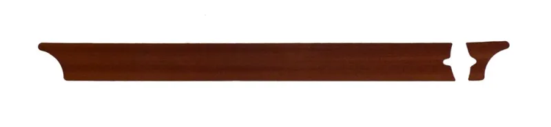 WOOD VENEER COVER FOR DASHBOARD - GTV 2000 RHD (2 pieces)