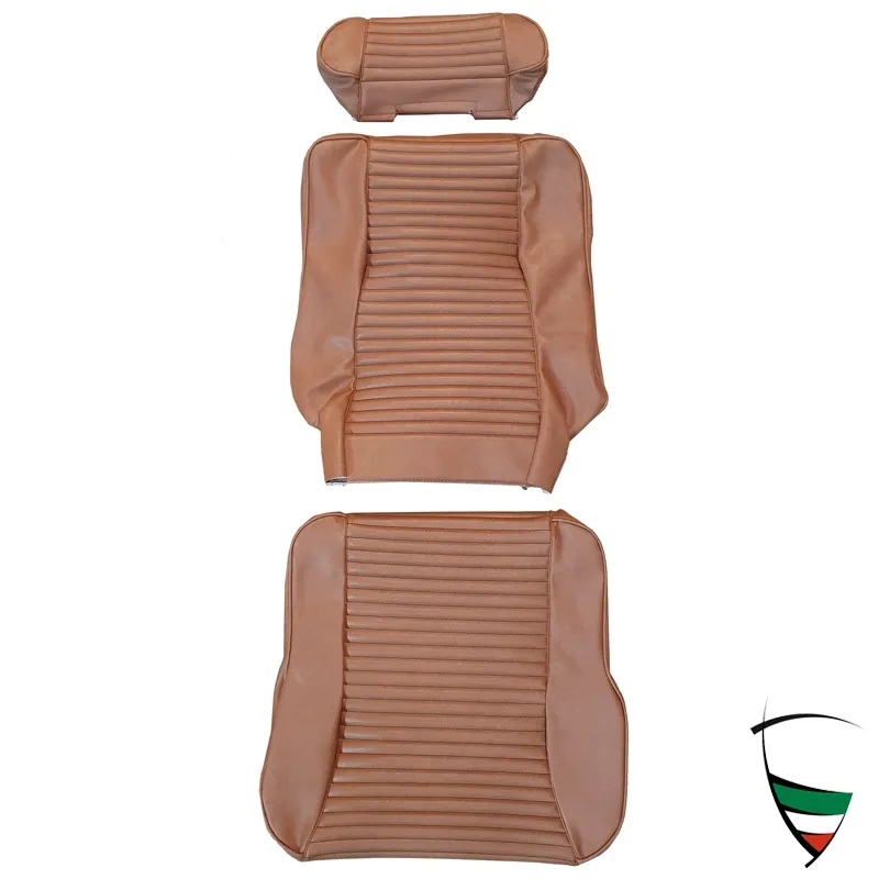 GT SEAT COVER 2000 / 71-77 / synthetic leather red-brown