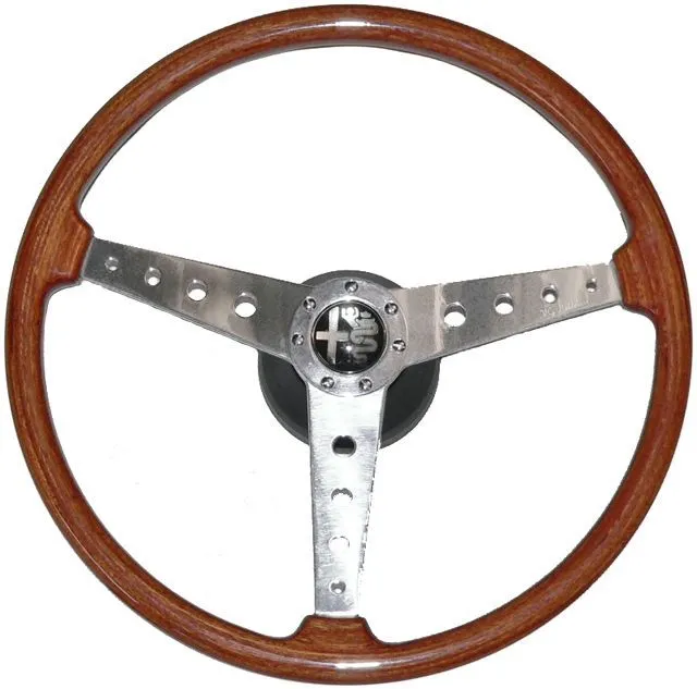 volante GTA 2000 diam. 385mm incl. mozzo e tasto clacson