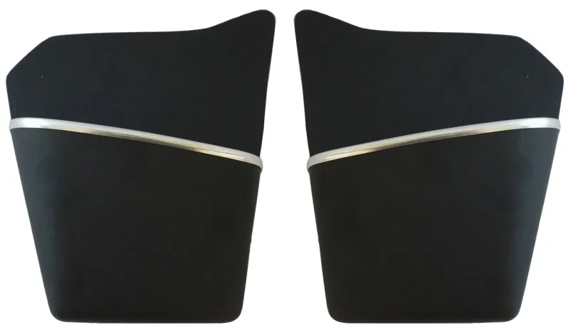 MAP POCKET SET (2) GT BERTONE 2.SERIES WITH CHROME BAR