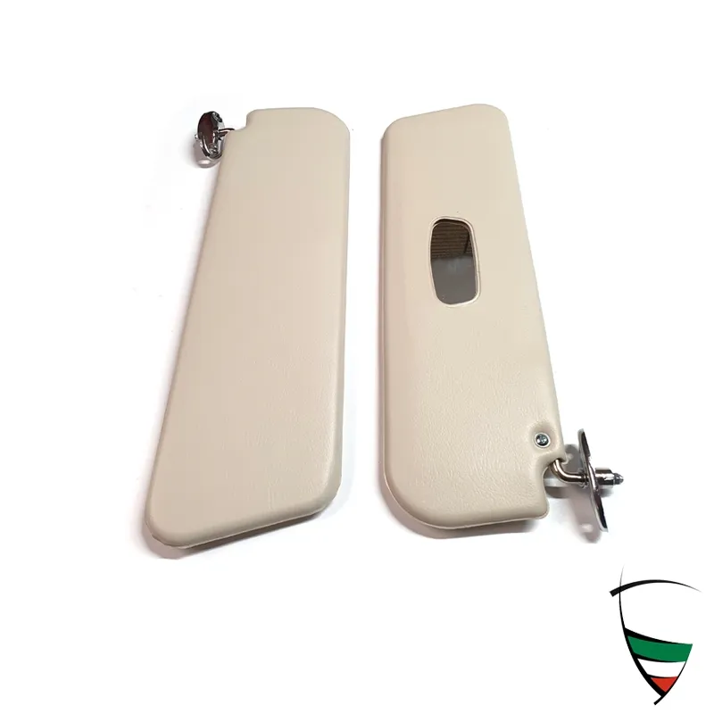 PAIR OF SUNVISORS GIULIA TAN WITH HOLDERS