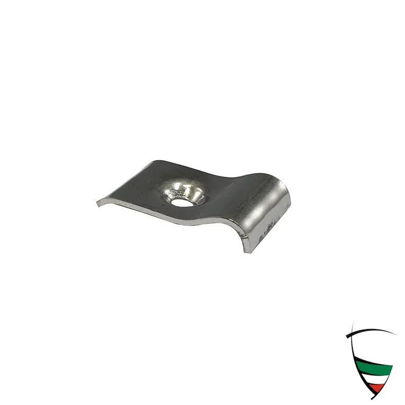 OUTER RETAINING PLATE FOR HOOD sidewise/right - SPIDER 1970>