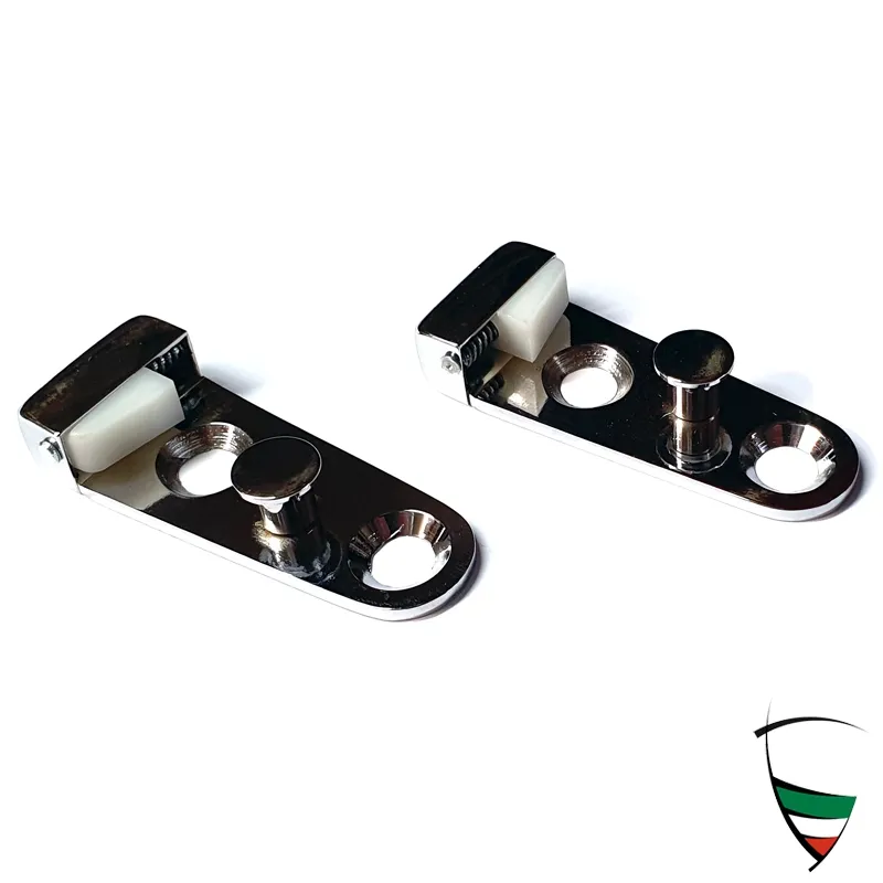 SET OF FALLING LATCHES LEFT+RIGHT ROUNDTAIL SPIDER,FIAT DINO SPIDER