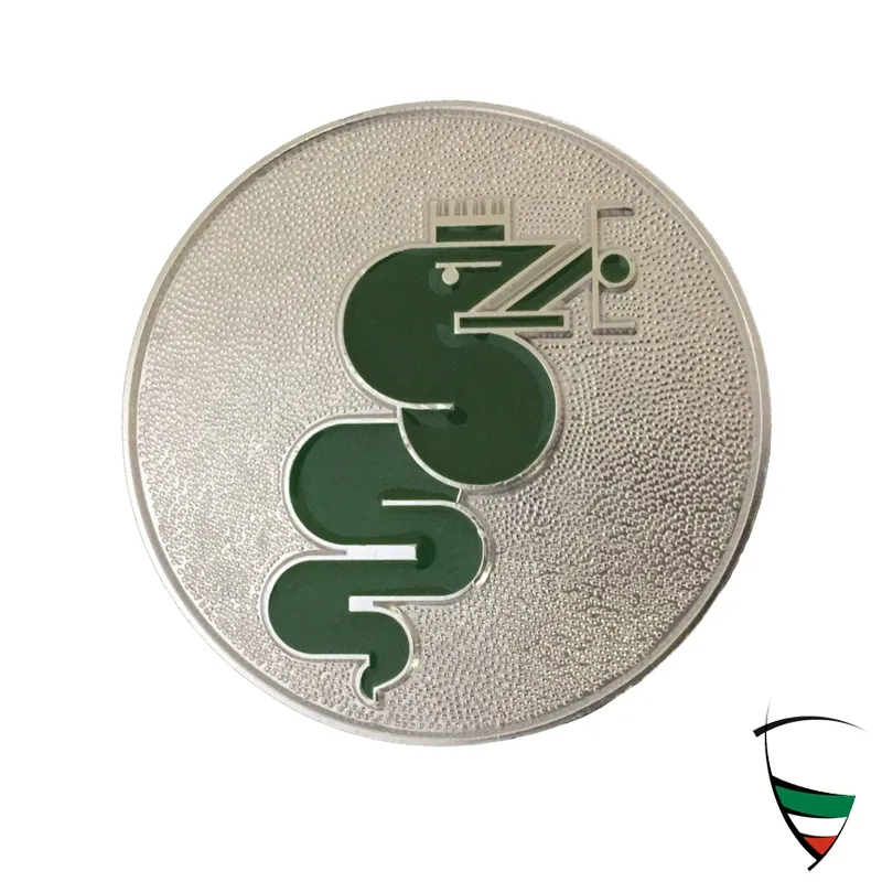 biscione montante posteriore argento/ verde dx