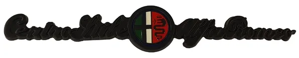SCRIPT CENTROSTILE-ALFAROMEO BLACK LATERAL 140x23MM PAIR 2 PIECES