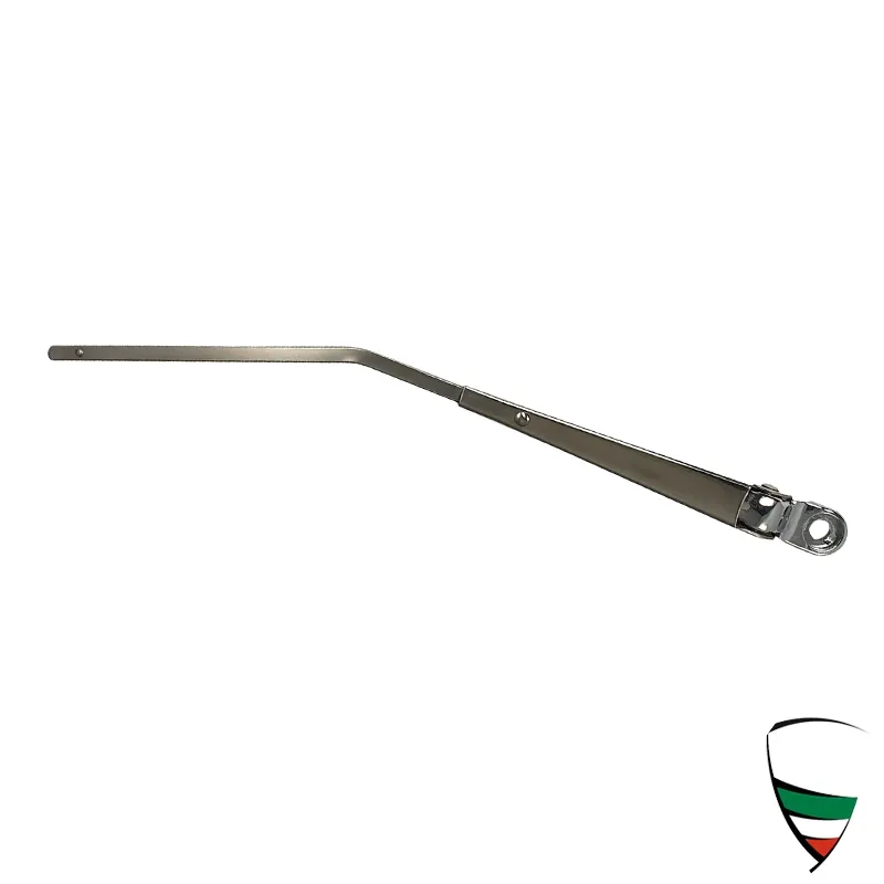 WIPER ARM "FLAT END" GIULIA/GT ROUNDTAIL SPIDER LEFT,STAINLESS STEEL