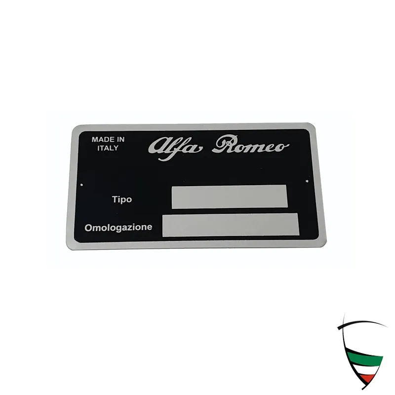 VIN PLATE BLANK, 85x45mm