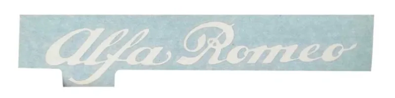 STICKER "ALFA ROMEO" 40x200 white