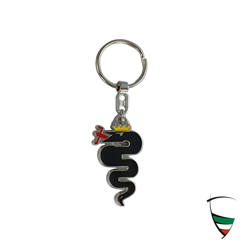KEY RING "SNAKE" black