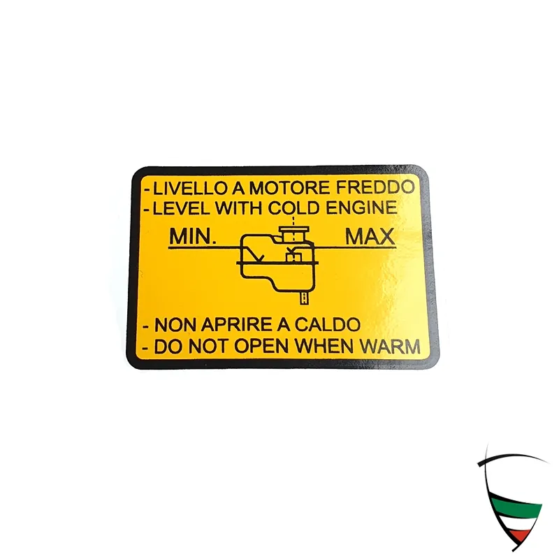 STICKER "HEADER TANK"