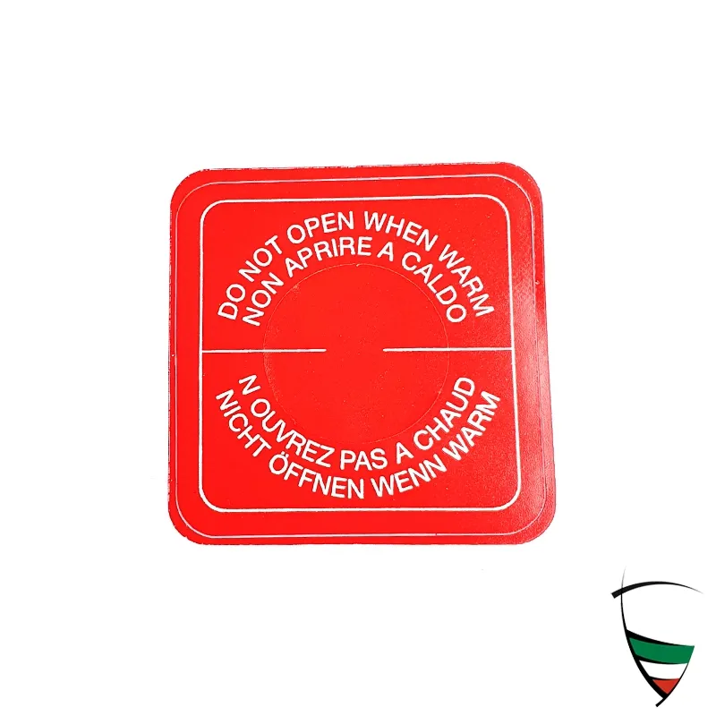STICKER RADIATOR CAP