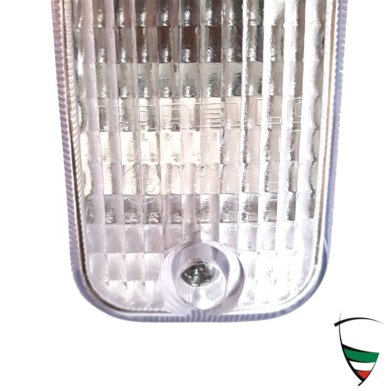 Blinkerglas Giulia Nuova, Alfetta in orange/weiß, Carello Design