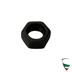 Ecrou 8x1 acier, clé 12mm